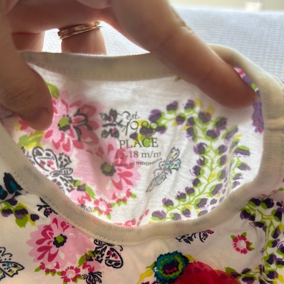 Floral Baby Girl Tank Top - Picture 2 of 3